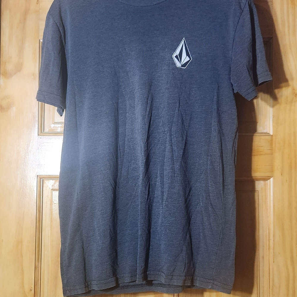 ⭐️Volcom Dark Gray Short Sleeve Tee Medium Casual Streetwear